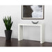 Sunpan Axle Indoor and Outdoor Concrete Console Table