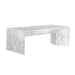 Sunpan Nomad Indoor and Outdoor Rectangular Concrete Coffee Table