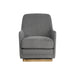 Sunpan Marcela Belfast Koala Grey Swivel Lounge Chair 