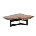 Sunpan Wyatt Sustainable Unique Shape Wood Coffee Table