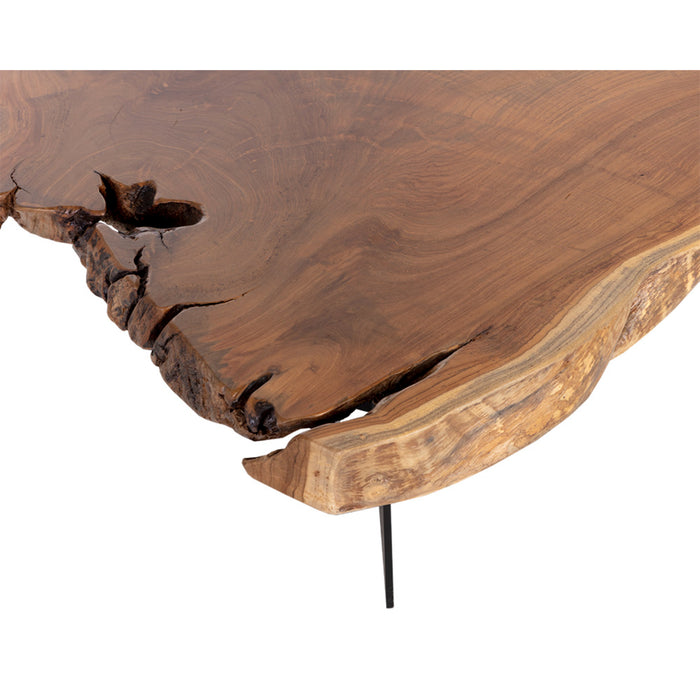 Sunpan Wyatt Sustainable Unique Shape Wood Coffee Table