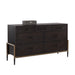 Sunpan Weldrick Brown Acacia Wood Veneer Dresser 