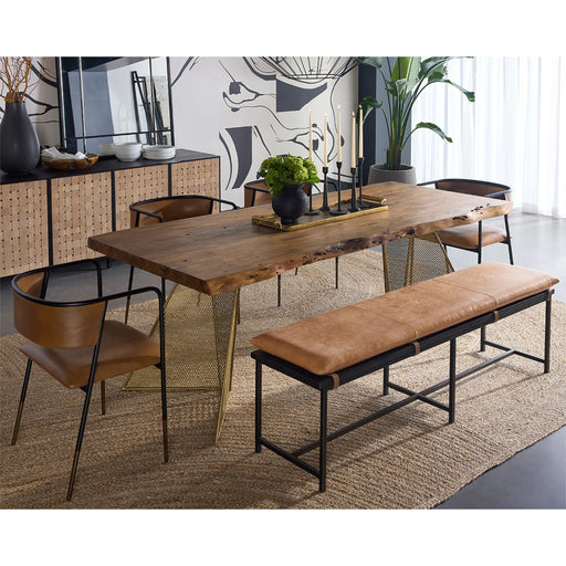 Mickey Rectangular Wood Dining Table