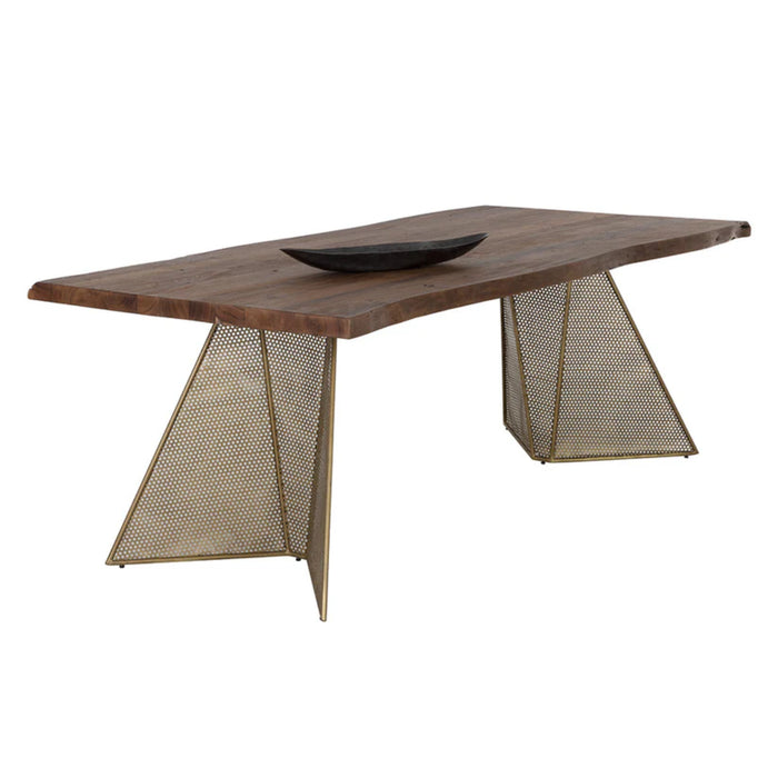 Mickey Rectangular Wood Dining Table