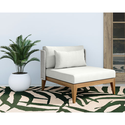 Sunpan Palma Tropical Hand-Woven Outdoor Area Rug