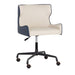 Sunpan Gianni Faux Leather Swivel Office Chair