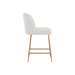 Sunpan Kelty White Counter Stool