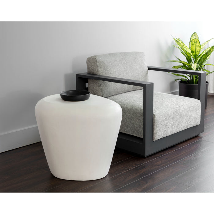 Sunpan Corvo Indoor and Outdoor Concrete Side Table