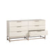 Sunpan Rebel Solid Oak Wood Wide Dresser