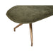 Sunpan Elowen Bergen Olive Polyester Fabric Bench