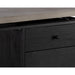 Sunpan Norwood Grey Concrete Top Wood Base Desk 