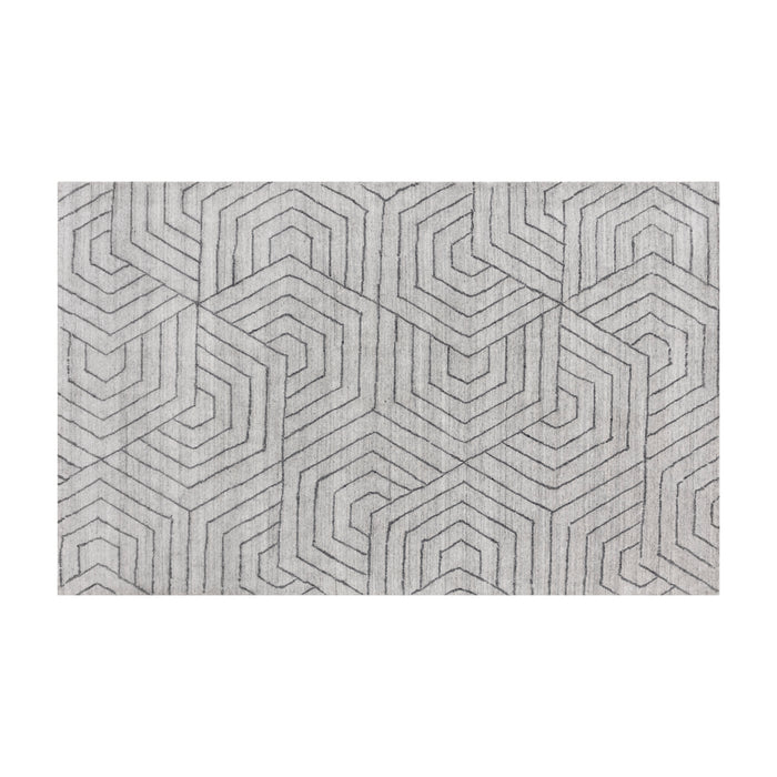 Sunpan Mazey Modern Hand-Loomed Wool Area Rug