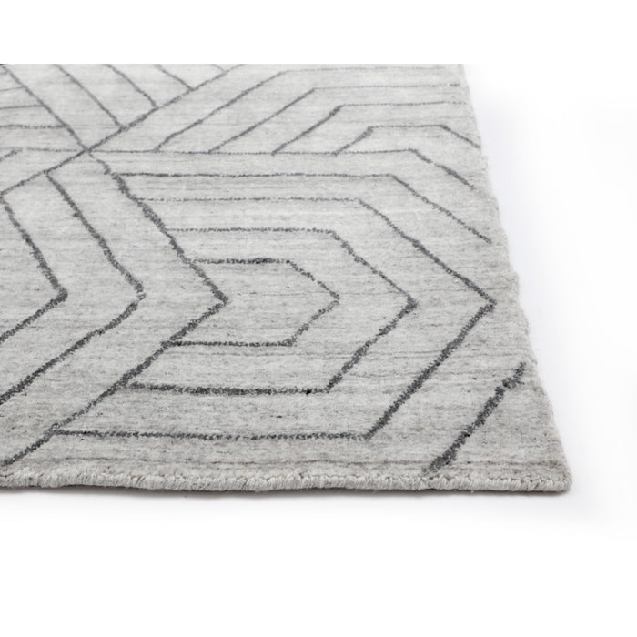 Sunpan Mazey Modern Hand-Loomed Wool Area Rug