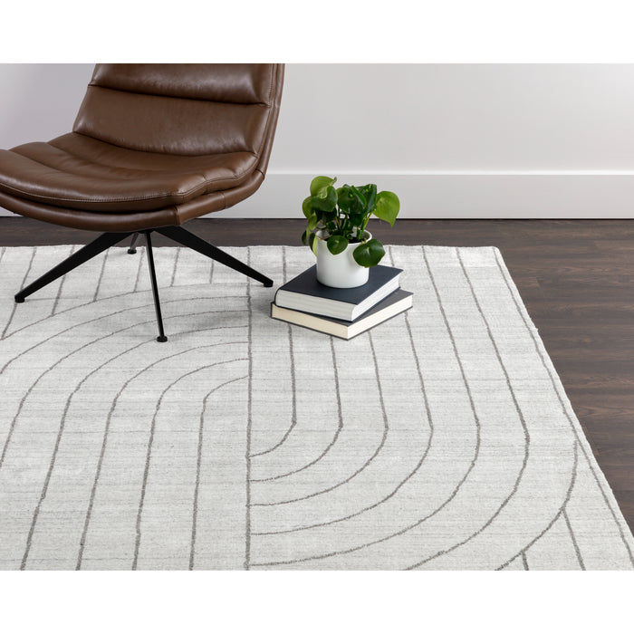 Sunpan Fez Modern Hand-Loomed Wool Area Rug