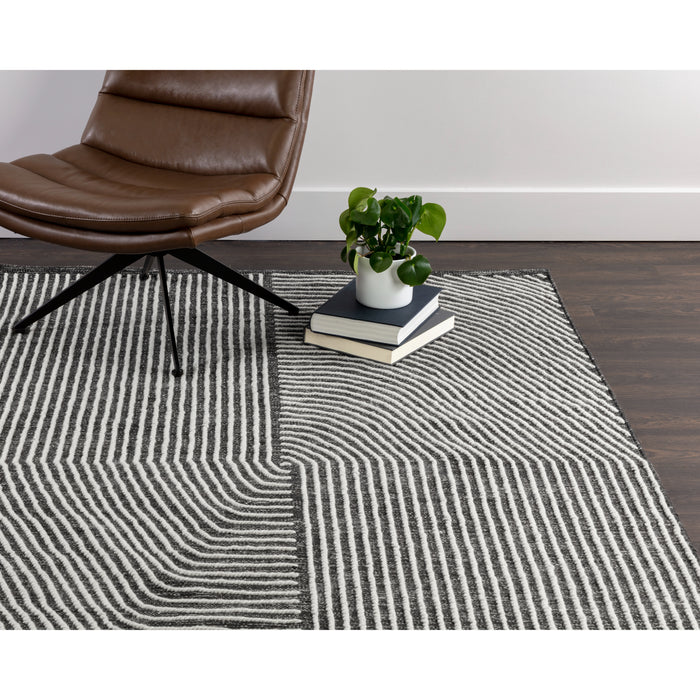 Sunpan Serene Hand-Woven Cotton Blend Area Rug