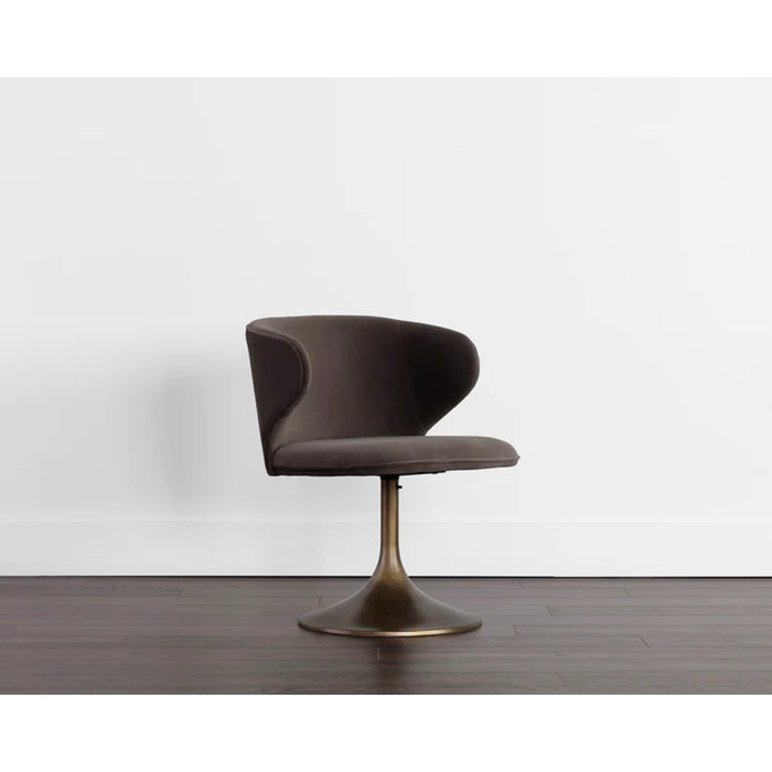 Sunpan Simone Swivel Dining Chair