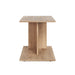 Sunpan Madsen Sustainable Rectangular Oak Wood Side Table 