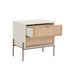 Sunpan Avida Sustainable Rectangular Oak Wood Nightstand