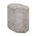 Sunpan Spezza Grey Faux Marble Concrete Side Table 