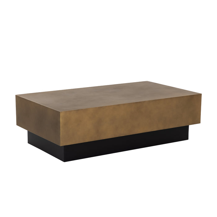 Sunpan Blakely Rectangular Powder Coated Iron Coffee Table