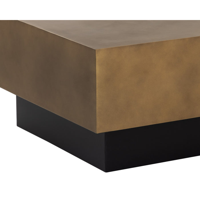 Sunpan Blakely Rectangular Powder Coated Iron Coffee Table