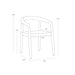 Sunpan Modern Cayman Outdoor Wood Dining Armchair