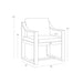 Sunpan Modern Tahiti Outdoor Wood Dining Armchair