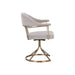 Sunpan Bexley Swivel Dining Armchair