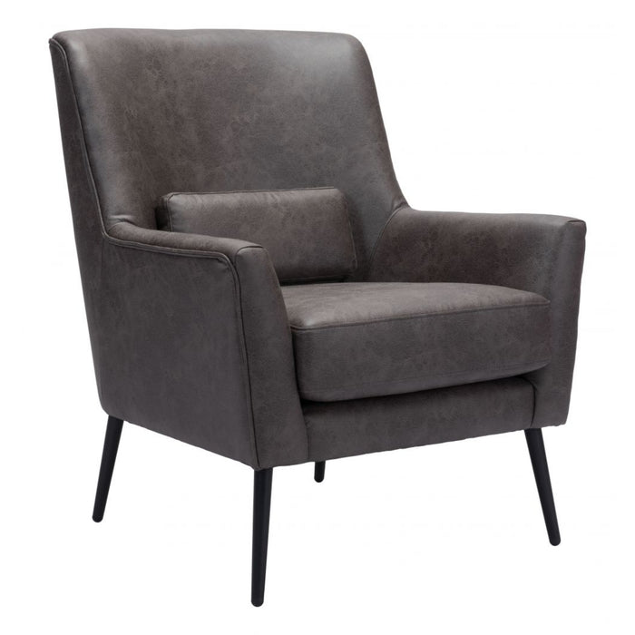 Zuo Modern Ontario Grey Accent Chair