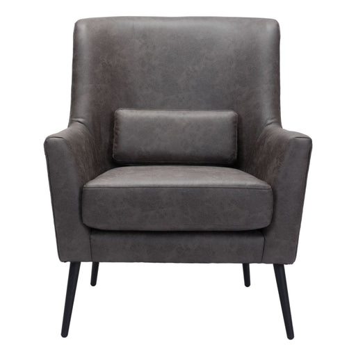 Zuo Modern Ontario Grey Accent Chair
