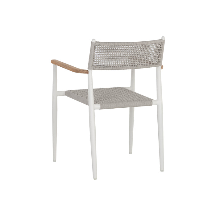 Sunpan Modern Kona Outdoor Stackable Dining Armchair