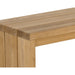 Sunpan Natural Viga Indoor and Outdoor Wood Bench