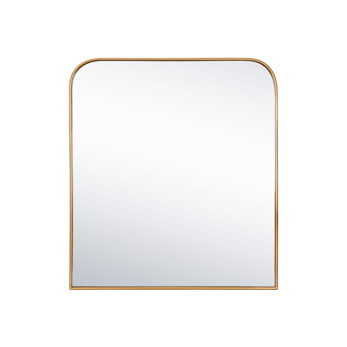 Sunpan Modern Calabasas Iron Rectangle Wall Mirror