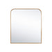 Sunpan Modern Calabasas Iron Rectangle Wall Mirror