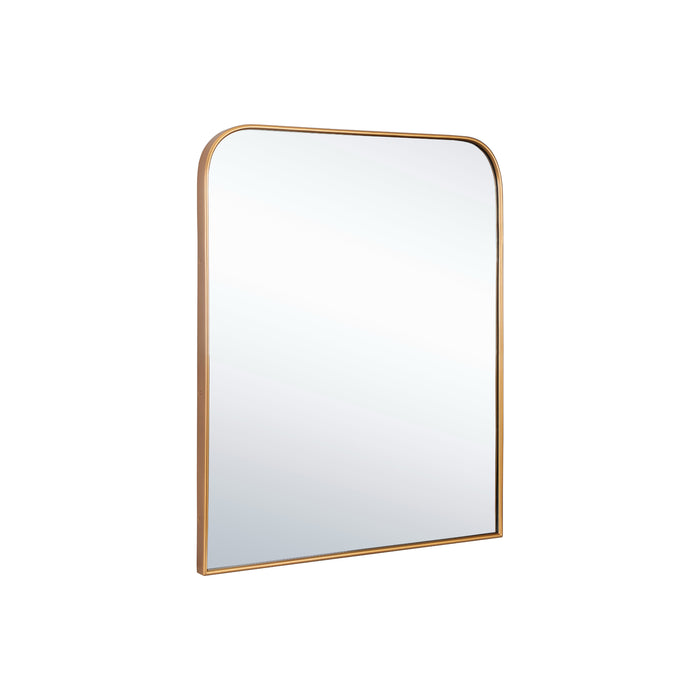 Sunpan Modern Calabasas Iron Rectangle Wall Mirror