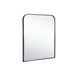 Sunpan Modern Calabasas Iron Rectangle Wall Mirror