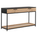 Sunpan Rosso Sustainable Solid Oak Wood Console Table 