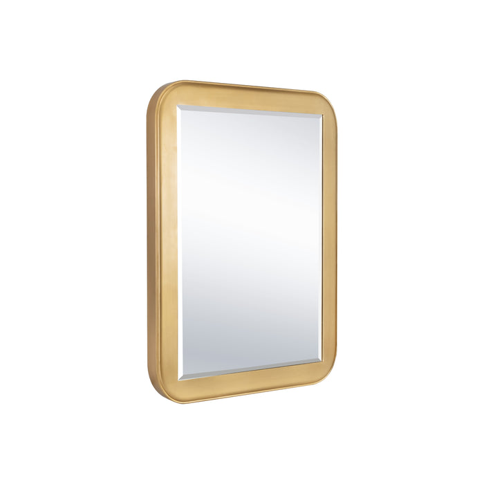 Sunpan Modern Topanga Wood Rectangle Wall Mirror