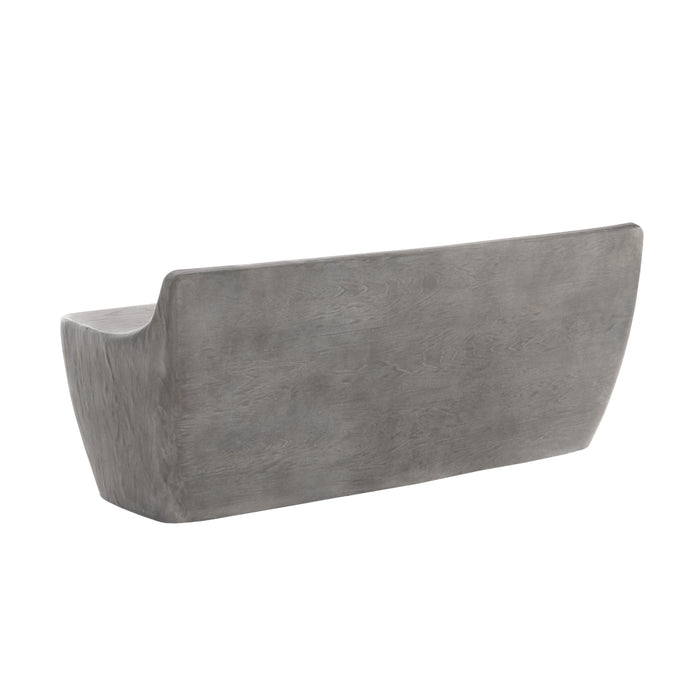 Sunpan Ledger Indoor and Outdoor Concrete Bench