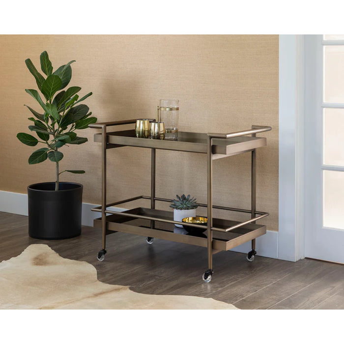 Sunpan Ikon Livingston Bar Cart 