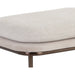 Sunpan Koffi Polyester Fabric Metal Base Bench