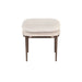 Sunpan Koffi Chacha Cream Polyester Fabric Stool 