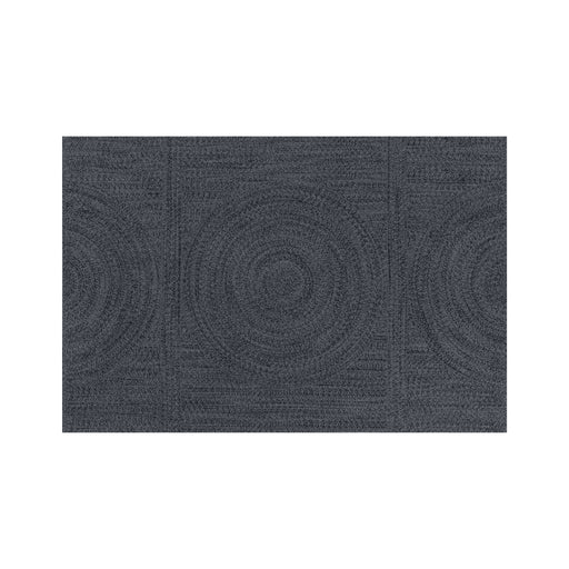 Sunpan Gyre Hand-Woven Circular Pattern Outdoor Area Rug