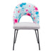 Zuo Torrey Grey Multicolor Dining Chair