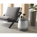 Sunpan Modern Bari Lounge Chair and End Table Outdoor Patio Set