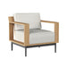 Sunpan Modern Cagliari Armchair Fabric Lounge Chair