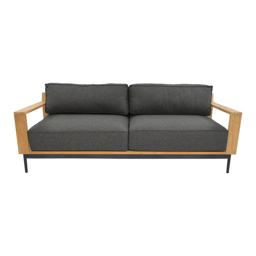 Sunpan Modern Grey Cagliari Fabric Sofa