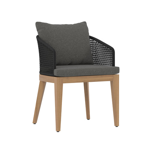 Sunpan Modern Capri Outdoor Fabric Dining Armchair