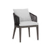 Sunpan Modern Capri Outdoor Fabric Dining Armchair