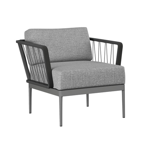 Sunpan Modern Catania Weatherproof Fabric Outdoor Armchair